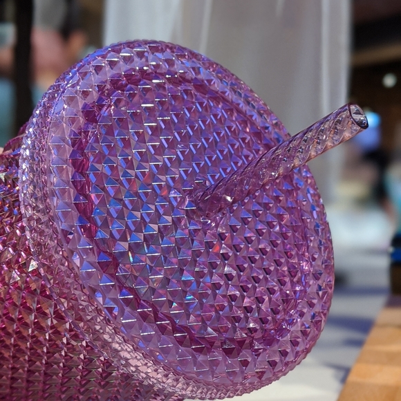 🆕 WDW Walt Disney World Starbucks 50th Anniversary Geometric Pink Tumbler Straw - Picture 13 of 16